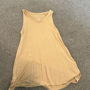 Yellow soft tank top from American eagle